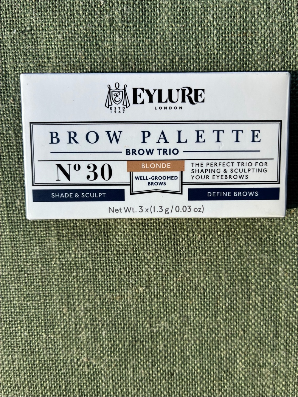 Eylure London Brow Palette Brow Trio No. 30 โ Blonde
